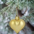thumbnail image 3 of 24PCS Christmas Decoration Heart Shape Hanging Ornaments for Valentine's Day Wedding Christmas Tree Party Supplies, 3 of 13