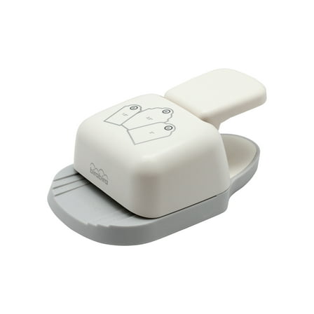 Bira Craft 1.5",2", 2.5" Round Tag Shape Lever Action Craft Punch for Paper Crafting Scrapbooking