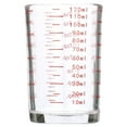 thumbnail image 5 of BCnmviku Measuring Cup Shot Glass 4 Ounce/120ML Liquid Heavy High Espresso Glass Cup Red Line, 5 of 7