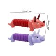 thumbnail image 2 of Juguetes para aliviar el estrés en forma de dinosaurio tubos elásticos de dibujos animados Manguera telescópica linda y divertida para regalos de fiesta de cumpleaños ANGGREK Otros, 2 of 7