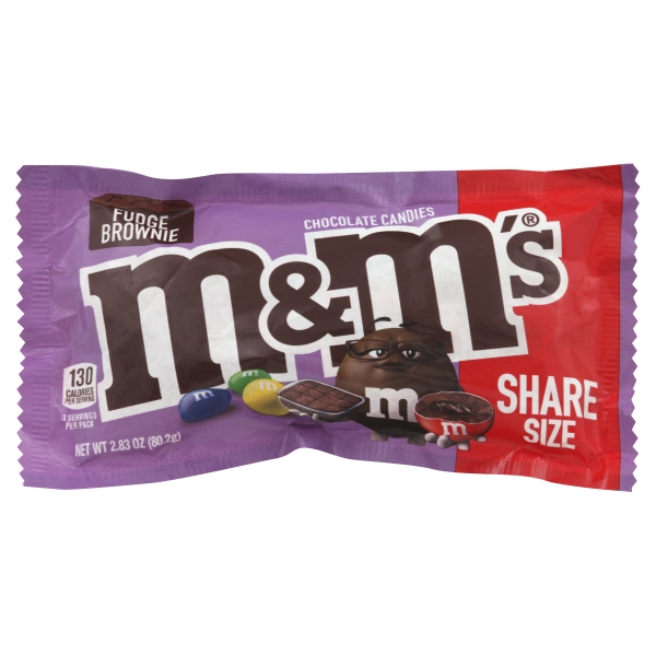Mars Inc M&ms Fudge Brownie Share Size
