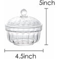 thumbnail image 4 of 2pcs Plastic Candy Dishes Sugar Bowls Spice Jars Storage Pots with Lid, 4 of 7