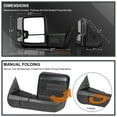 thumbnail image 4 of Spec-D Tuning Power Heated Towing Mirrors w/ Smoke LED DRL and Sequential LED Turn Signals Compatible with 2007-2013 Chevy Silverado 1500, Left + Right Pair Assembly, 4 of 7