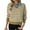 Yellow, variant on Bovemsi Womens Sweaters Women's Button Down Long Sleeve Crewneck Crop Cardigan Sweater Cute Knitwear Clothes Cute Sweaters