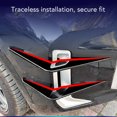 thumbnail image 3 of 4Pcs X5 G05 LCI M Sport 2023 Front Side Air Vent Cover Intake Canard for Cars Rear Bumper Splitter Bumper Lip Protector Kit with Fog Light Frame Canard, 3 of 7