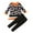 Black, variant on CONFREE Halloween Clothes Set for Toddler Girl Long Sleeve Cute Pumpkin Print Tops Pants 2Pcs Hallowmas Outfit Set Fall Clothing Set