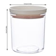 thumbnail image 4 of Food Container Kitchen Stackable Moisture\-proof Grain Organizer Transparent Sealing Storage Holder with Lid, 4 of 8
