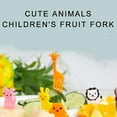 thumbnail image 6 of Clearance Tableware under $7 Animal Food Picks For Kids Fun Kids Food Picks Cute Fruit Toothpicks For Kids Lunch Accessories Cake Little Forks Dessert Forks Mini Toothpick For Cake Dessert Supply, 6 of 9