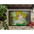 thumbnail image 3 of Carolines Treasures VHA3008MAT Bee Grateful Girl with Beehive Door Mat Indoor Rug or Outdoor Welcome Mat 18x27 Doormat, 3 of 4