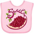thumbnail image 3 of Inktastic Sweet Pomegranate Boys or Girls Baby Bib, 3 of 4