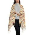 thumbnail image 2 of Sikiie Seashells Shawl Wraps Big Scarf Tassel Fall Winter Thick Scarf Warm Shawl Women Fall Gifts, 2 of 8