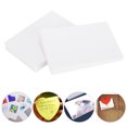 thumbnail image 4 of White Cardstock Paper 100Pcs Envelope Chipboard Tagboard Dutch White Cardboard Origami Bookmark Paper Mini Envelope Small Envelope Folding Paper Origami Paper Chipboard, 4 of 8