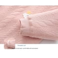 thumbnail image 4 of Yidarton Baby Jumpsuit Baby Warm Cotton Padded Newborn Clothes Autumn And Winter Ha Clothes Boneless Climbing Clothes Newborn Blue, 4 of 9
