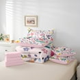 thumbnail image 4 of Comforters Twin Size Set with Sheets Floral Hummingbird - 7 Pieces Bed in a Bag Twin Bird Flower Animal Beddding Sets with Comforter, Sheets, Pillowcases & Shams, 4 of 5