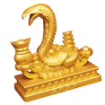 thumbnail image 3 of Estatuilla de Animal, estatua de serpiente, adornos para manualidades, regalo de cumpleaños, adorno de mesa, escultura de aleación para gabinete,, 3 of 9