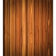 thumbnail image 3 of Rustic Duvet Cover Set, Vertical Wooden Planks Image Cottage Cabin Life in Countryside Theme, Decorative 3 Piece Bedding Set with 2 Pillow Shams, Calking Size, Pale Caramel and Orange, by Ambesonne, 3 of 3
