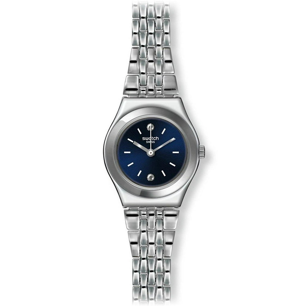 Swatch - Swatch Women's 25mm Steel Bracelet & Case Quartz Yellow Dial