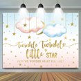 thumbnail image 1 of Twinkle Star Toile de Fond Révélation de Genre Nuage Bleu Rose, 1 of 5