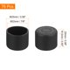 thumbnail image 2 of Uxcell 76Pcs Tapas de patas de silla, 22mm (7/8 pulgadas) sin marcas, tapas de patas de silla de PVC antideslizantes, protectores de suelo para patas de silla, negro, 2 of 6