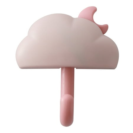 

SHENGXINY Organization And Storage Clearance 3Pcs Cloud Hook Adhesive Sticker Wall Hanging Kitchen Creative Hook