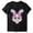 #011-Black, variant on Cutuoiiu Women's Happy Easter Day Cute Funny Rabbit Prints Summer Crewneck Short Sleeve T-Shirts Gifts