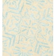 thumbnail image 5 of SAFAVIEH Bella Glenna Medallion Floral Wool Area Rug, Beige/Turquoise, 5' x 5' Round, 5 of 5