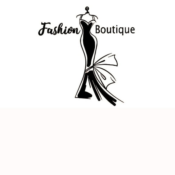 Wall Stickers Fashion Boutique Wall Decal Adhesive Wallpaper Vinyl Removable Room Decoration for Kids Rooms Home Decor Mural 42x43cm