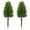 A, variant on Christmas Decorations Outdoor 2-Pack Artificial Cedar Topiary Trees,23.62 Inch Flocked Evergreen with Ground Spike for Porch Garden Yard, Christmas Tree for Holiday Party Supplies Decor