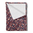 thumbnail image 2 of Acorn Soft Flannel Fleece Blanket, Pattern with Autumn Leaves Berries Poppies and Acorns Fall Season Foliage Theme Print, Cozy Plush for Indoor and Outdoor Use, 60" x 80", Multicolor, by Ambesonne, 2 of 5