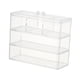 thumbnail image 5 of Estuche organizador de cosméticos portátil de oficina, acrílico transparente, para baño, con tapa. B, 5 of 9