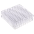thumbnail image 2 of BLESIYA 4x6Pcs Clear Perler Beads Pegboard fits 5mm Bead for DIY Children Craft Square 4 Pcs, 2 of 5