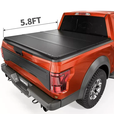 RVNI 5.8ft 3-Fold Hard Tonneau Cover Bed For 2019-2023 2024 Silverado Sierra 1500 NBS