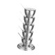 thumbnail image 3 of Recipiente para Condimentos Soledad resistente Ahorra espacio para hornear cocina hogar 5 capas, 3 of 9