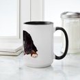 thumbnail image 4 of CafePress - Bernese Mountain Dog Large Mug - 15 oz Ceramic Large White Novelty Mug, 4 of 4