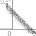 thumbnail image 5 of 14K White Gold Jbsp's 1.8mm Round Cable Chain (20 X 1.8) Made In Italy 7243-20, 5 of 5
