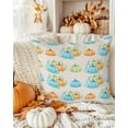 thumbnail image 3 of Fall Throw Pillow Covers&nbsp;20x20 Inch Set of 2 Autumn Pumpkin Vane Decorative Pillow Covers Watercolor Plant Cushion Cover Pillowcase for Sofa Couch Bed Home Decor, 3 of 9