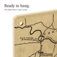 thumbnail image 5 of Battle of Chickamauga, Civil War Panoramic Map Birch Wood Wall Sign (6x9 Rustic Home Decor, Ready to Hang Art), 5 of 5