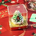 DESKABLY 2025 Christmas Clock Calendar With Lights Christmas Tree Art