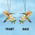 thumbnail image 4 of Hanging Acrylic Window Decor Pendant, Flower and Hummingbird Pendant - Colorful Window Decoration, Garden Sun Catchers Indoor Wall Art Home Decor Gift., 4 of 7