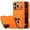 Cosmic Orange, variant on For iPhone 17 Pro Max PEAK 3in1 Toughest Hybrid with Stand Cover Case - Black/Black