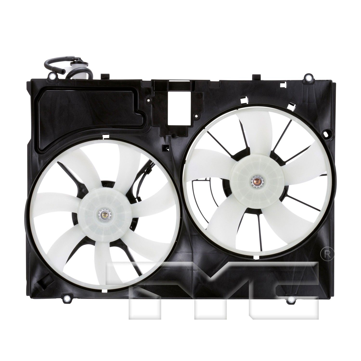 TYC 622080 Dual Radiator and Condenser Fan Assembly for 312-55051-000 et Fits 2008 Toyota Sienna - image 4 of 4