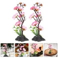 thumbnail image 3 of 2Pcs Sushi Plate Decor Fake Flower Ornament Japanese Food Tray Decor Ice Tray Decor, 3 of 5