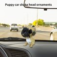 thumbnail image 4 of Dog Dashboard Car Interior Swing Decoration, Innovative Car Accessories, Resin Dog Car Pom-Pom Decoration with Spring Base, Suitable for Vehicles or Offices as Fun Decorations, 4 of 6