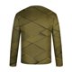 thumbnail image 4 of Blusas y camisas de manga larga con cuello redondo para hombre, blusa informal de manga larga con cuello redondo y estampado de rayas, blusa de poliéster para hombre, 4 of 5