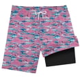 thumbnail image 4 of Boys Hawaiian Swim Trunks Short Sleeved Personalised Printed Swim Trunks Light Pink 7 Y-8 Y, 4 of 4