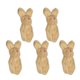 thumbnail image 1 of Mini colgante de conejo YONGSHENG de articulación suave llavero de conejito de peluche 5 uds, 1 of 5