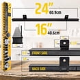 thumbnail image 5 of HMMAGNETS 24" Heavy-Duty Magnetic Tool Holder & Garage Tool Organizer, Steel Wall-Mount Magnet Bar, 5 of 10
