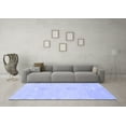 thumbnail image 3 of Ahgly Company Indoor Square Abstract Blue Modern Area Rugs, 6' Square, 3 of 4