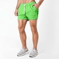 thumbnail image 2 of Afdoent Mens Shorts Sports Summer Casual Men's Elastic Waist Drawstring Running Gym Exercise Shorts Beach Vacation, 2 of 5