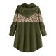 thumbnail image 5 of Puntoco Chaqueta holgada con capucha y botones de felpa para mujer Puntoco Puntoco-1, 5 of 5